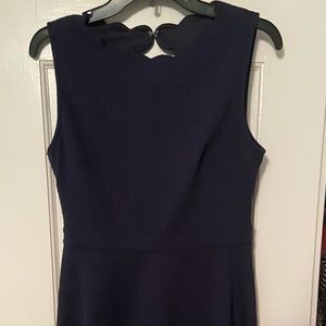 Francesca’s Miami Navy Dress with Open Back